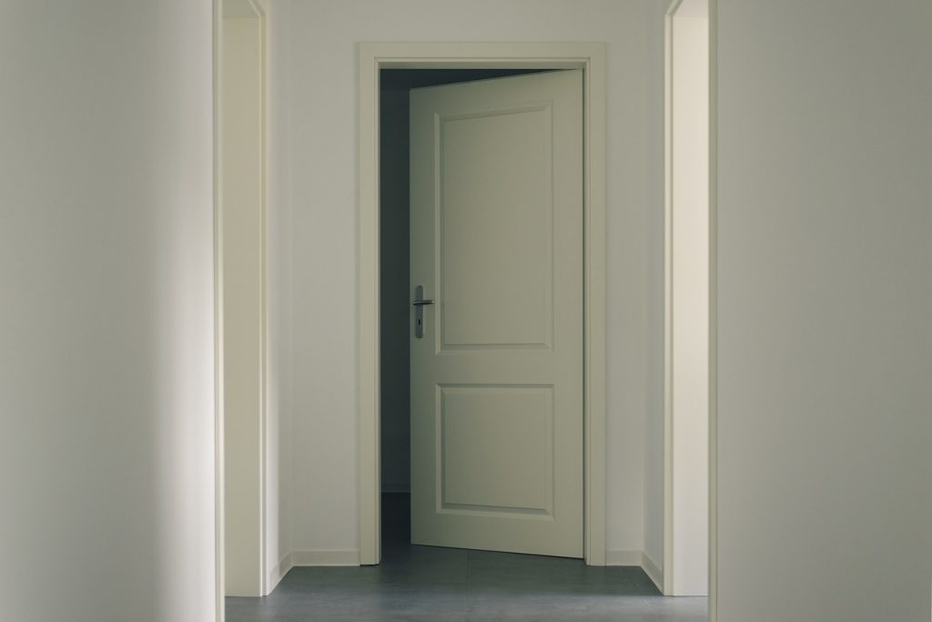 door, contemporary, inside